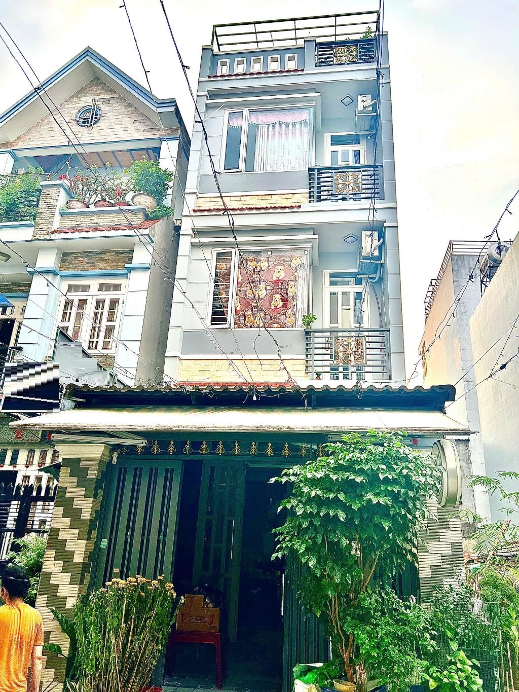 ML27 - NHÀ MÃ LÒ - MỚI ĐẸP XÂY CHẮC CHẮN - HẺM 6M XE HƠI TRÁNH NHAU THÔNG KHẮP NƠI - 4 TẦNG – 68 M2 - Ảnh chính
